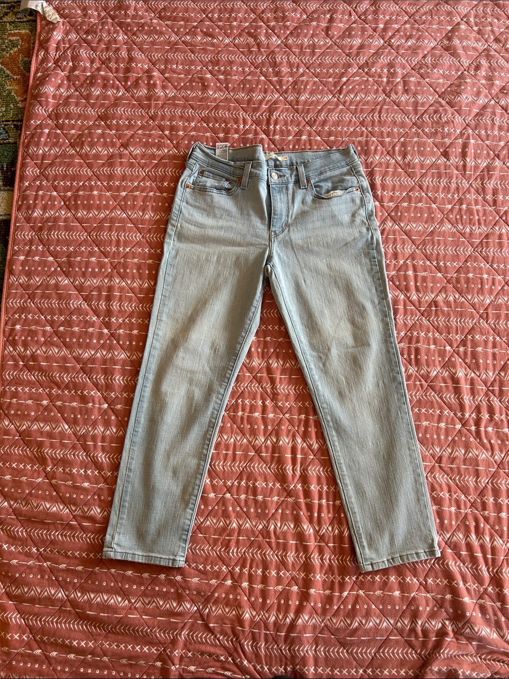 Levi's Light Gray Women's Boyfriend Jeans